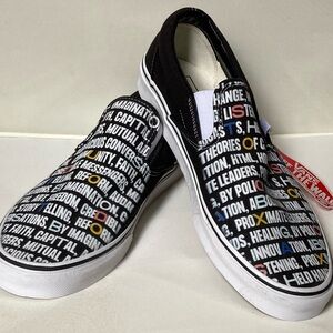 Vans 🟣GUC Size 12 Men’s Classic Checkerboard Slip Ons